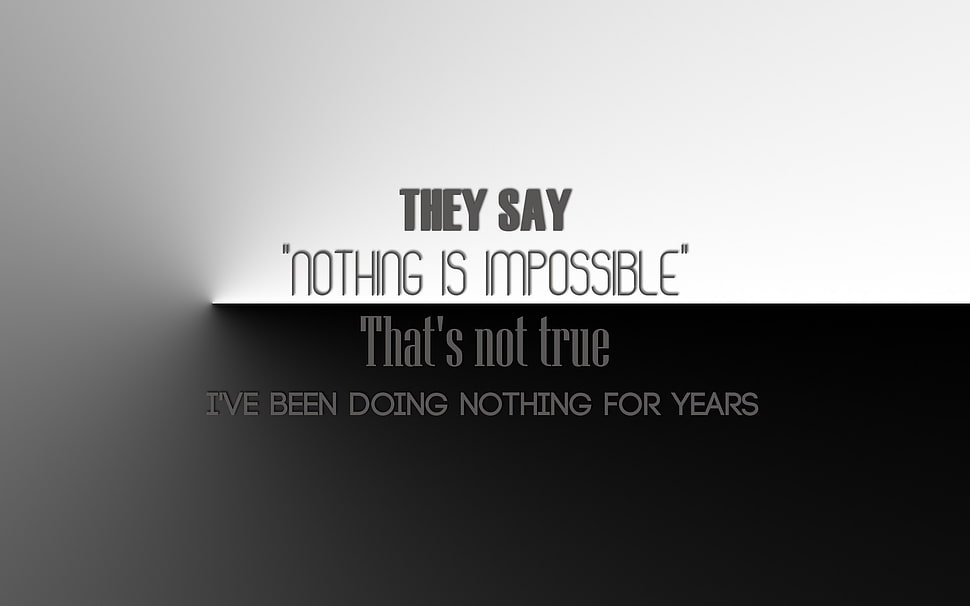 black text, quote HD wallpaper