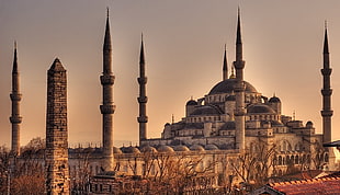 Hagia Sofia, mosque, Istanbul, Turkey, architecture HD wallpaper