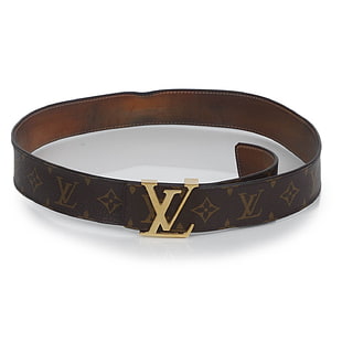 monogram canvas Louis Vuitton belt