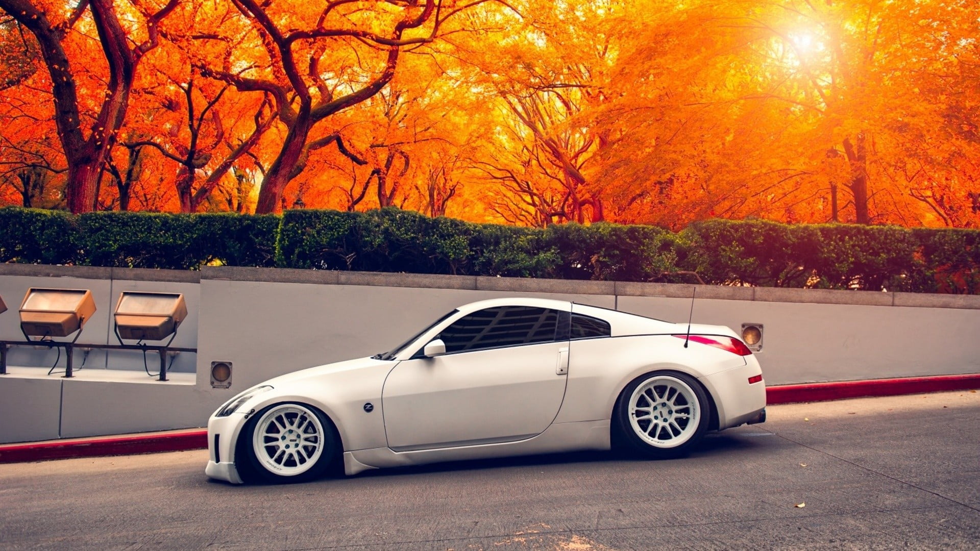 White Nissan 350z Coupe Car Nissan Hd Wallpaper Wallpaper Flare Images, Photos, Reviews