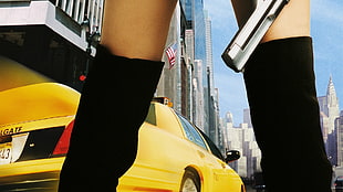 yellow car, movies, New York Taxi, taxi