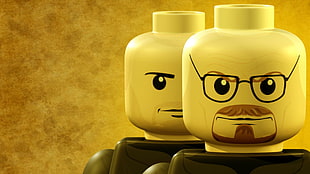 Lego movie poster, Breaking Bad, LEGO, parody, Walter White