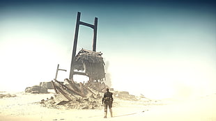 game digital wallpaper, Mad Max, Mad Max (game), desert, apocalyptic