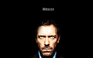 House character, House, M.D., Gregory House, blue eyes HD wallpaper