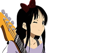 Mio Hirasawa Anime graphic wallpaper HD wallpaper