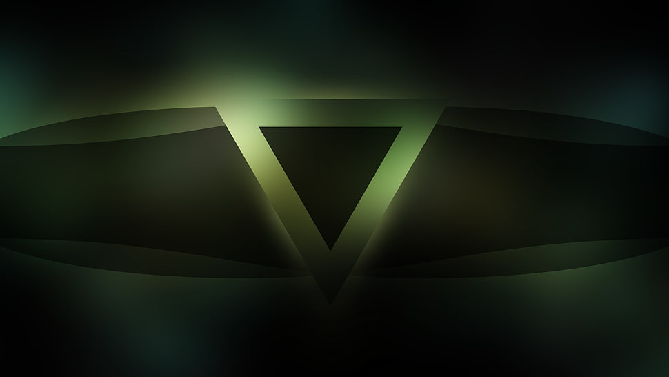green and black digital wallpaper HD wallpaper