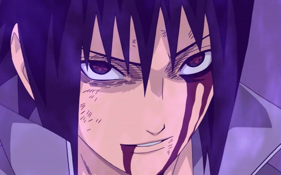 Uchiha Sasuke, anime, Naruto Shippuuden, Uchiha Sasuke HD wallpaper