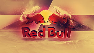 Red Bull logo, Red Bull, racing, energy drinks