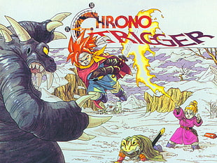 Chrono Trigger wallpaper, Chrono Trigger, video games, 16-bit, anime HD wallpaper