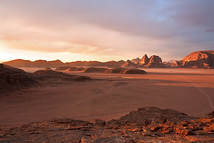 desert landscape, desert HD wallpaper