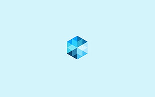 blue Diamond illustration logo