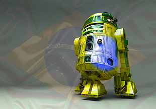 Star Wars R2-D2 figure, R2-D2, Star Wars, Brazil, androids