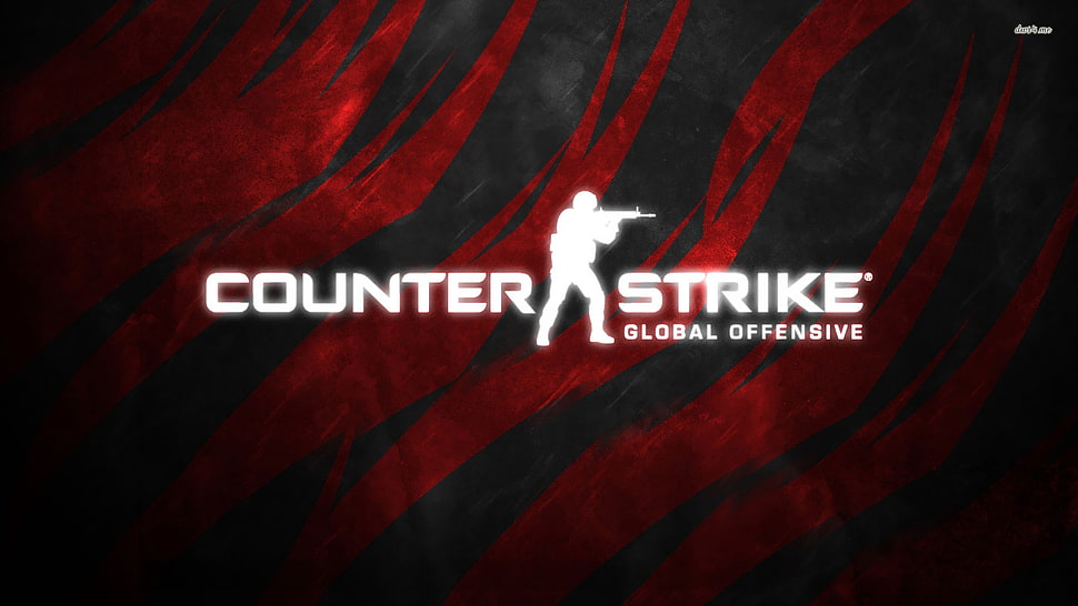 Counter Strike Global Offensive logo HD wallpaper