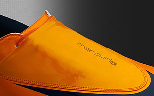 unpaired orange and black Nike Mercurial, Nike, mercurial HD wallpaper