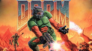 Doom illustration HD wallpaper