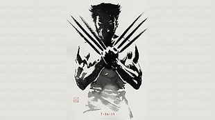 Wolverine logo HD wallpaper