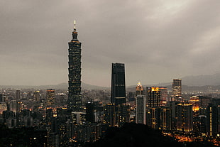 Taipei 101, Taiwan HD wallpaper