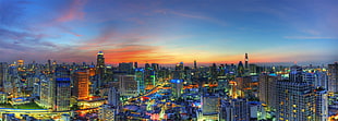 aerial photography of city, bangkok