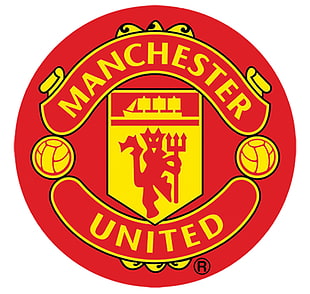 Manchester United logo HD wallpaper