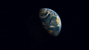 planet earth, 3D, Cinema 4D, digital art, Earth HD wallpaper