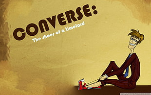 Converse The Shoes of a timelord HD wallpaper