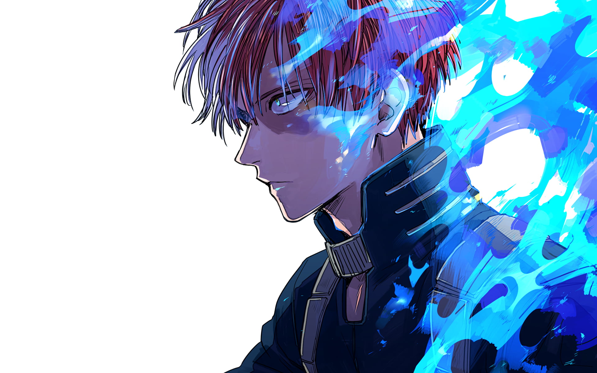 Male Anime Character Hd Wallpaper Shouto Todoroki Boku No Hero Images, Photos, Reviews