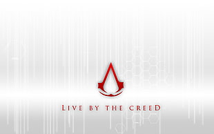 live by the creed Assassin's Creed logo illustration