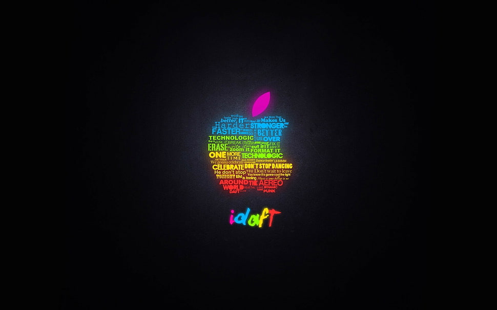 apple logo HD wallpaper