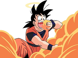 Son Goku illustration, Dragon Ball, Dragon Ball Z, Son Goku, anime