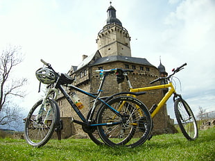 bicycle, mountain bikes