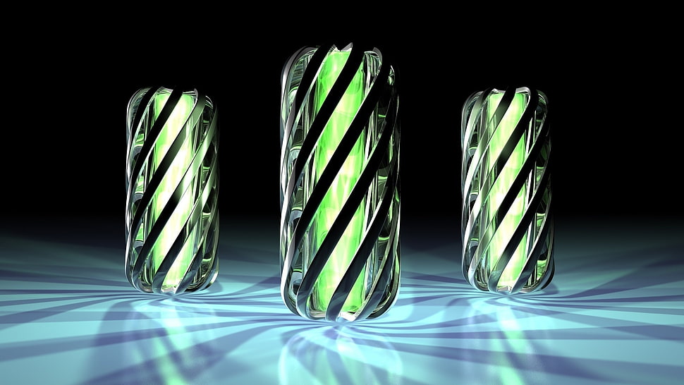 three green electronic device HD wallpaper