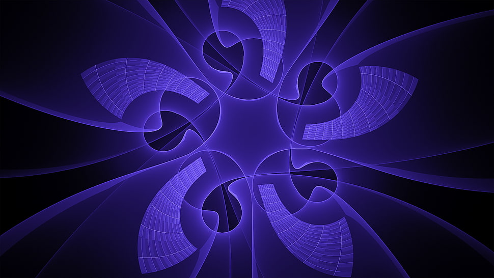 purple digital wallpaper HD wallpaper