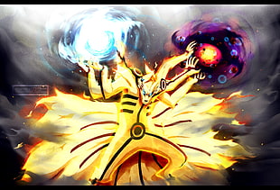 Naruto Kyuubi mode HD wallpaper