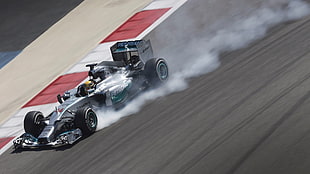 gray and black racing car, Formula 1, Lewis Hamilton, sports, sports car
