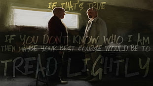 men's gray zip-up jacket, Breaking Bad, Heisenberg, Walter White, Hank Schrader HD wallpaper