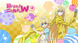 Hasuta, blonde, Haiyore! Nyaruko-san, anime HD wallpaper