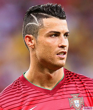 portrait of Cristiano Ronaldo