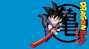 Dragon Ball GT Kid Goku digital wallpaper