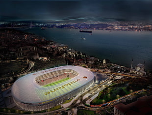 Vodafone football stadium, Vodafone Arena, Besiktas J.K., soccer pitches, soccer HD wallpaper