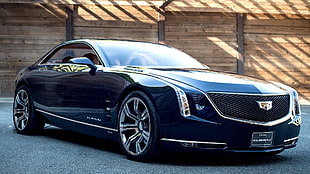 black Cadillac coupe