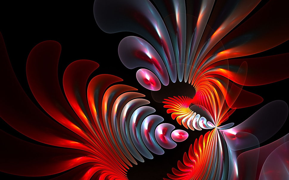 red and purple wallpaper HD wallpaper