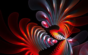 red and purple wallpaper