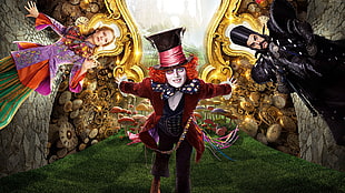 Alice in Wonderland characters HD wallpaper