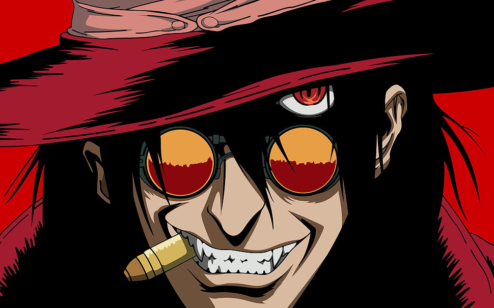 Van Helsing digital wallpaper, Hellsing, Alucard HD wallpaper