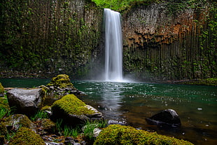 waterfall photography HD wallpaper