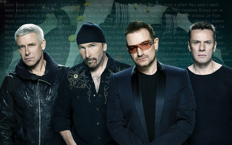 U2,  Band,  Members,  Look HD wallpaper