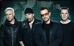 U2,  Band,  Members,  Look HD wallpaper