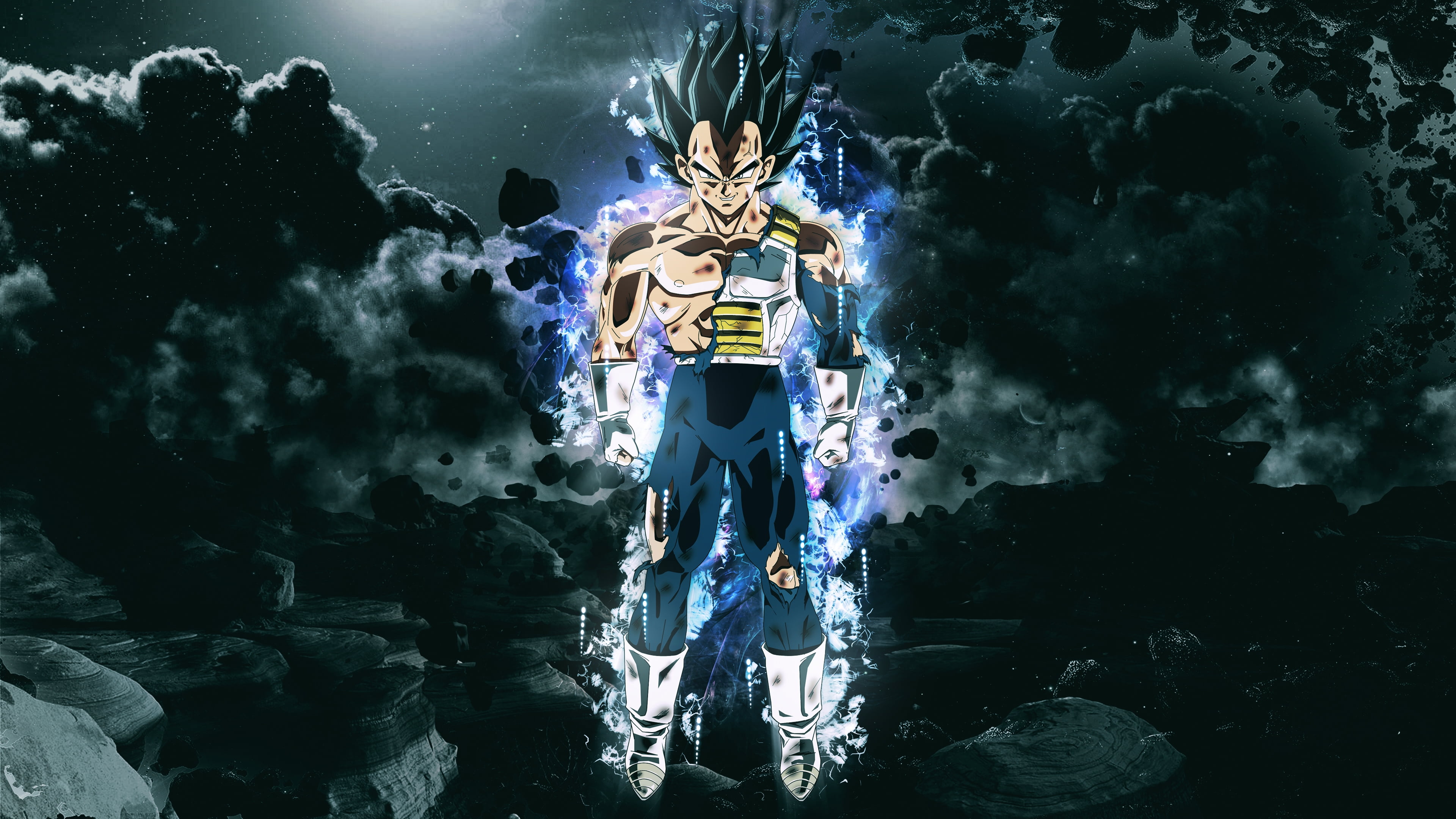 Dragon Ball Z Vegeta digital wallpaper, Dragon Ball Super, Vegeta, ultra instict , Dragon Ball