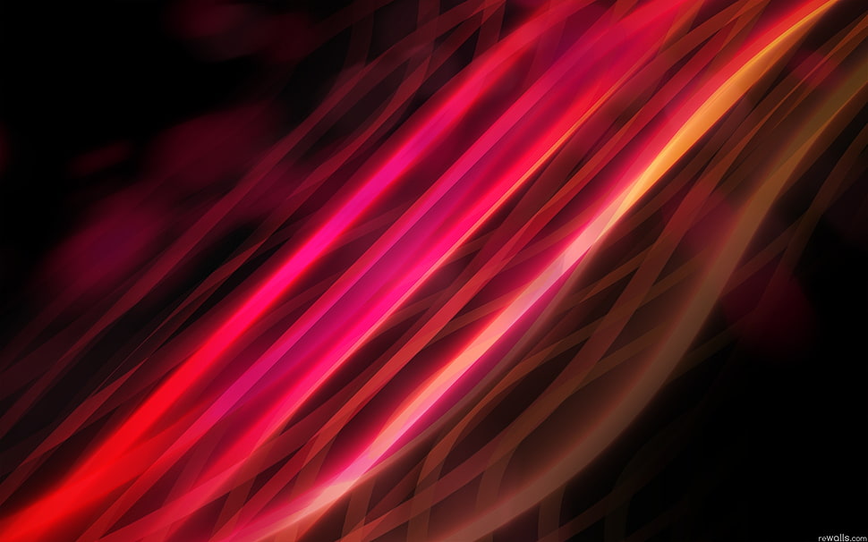 orange and pink abstract wallpaper HD wallpaper