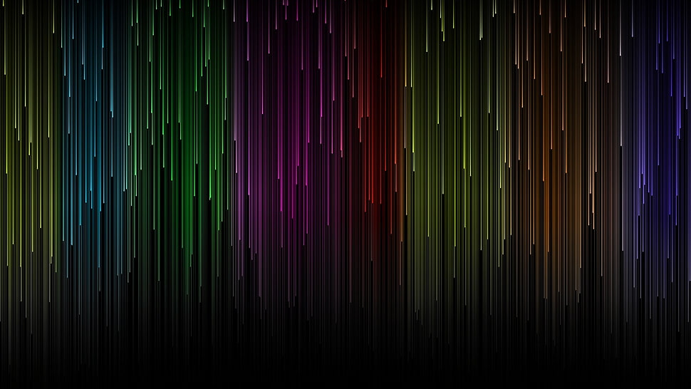 multicolored abstract paintign HD wallpaper